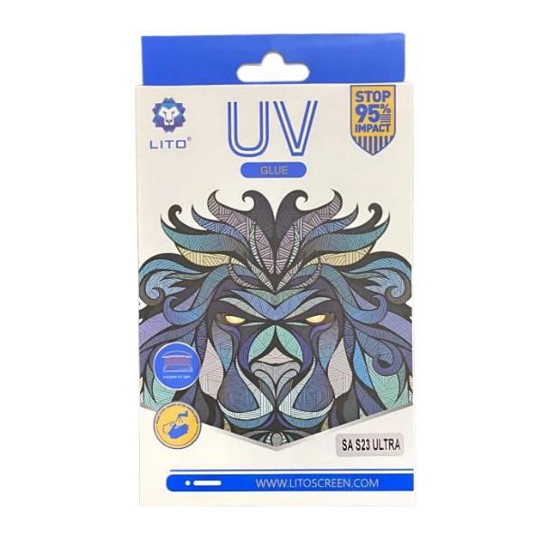 Kính cường lực Samsung Galaxy S23 Ultra Full UV Lito