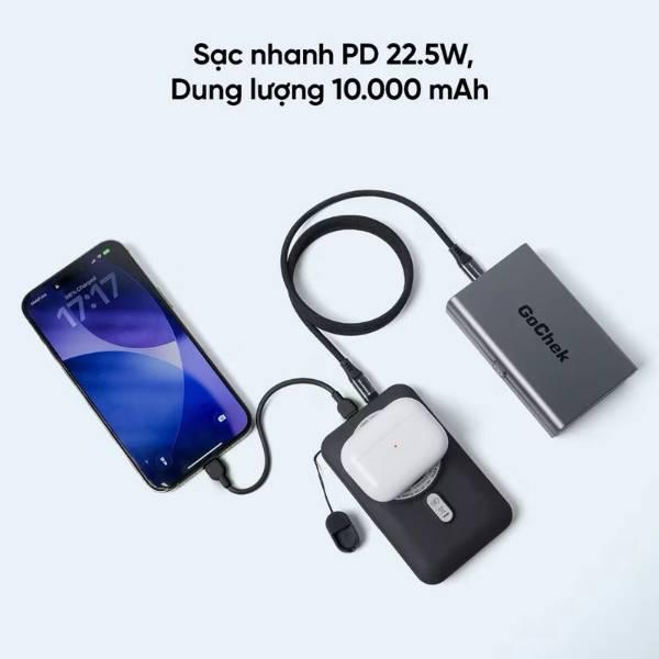 Pin Sạc Dự Phòng Salaman Airfa 10000mAh 22.5W SLM Chính Hãng