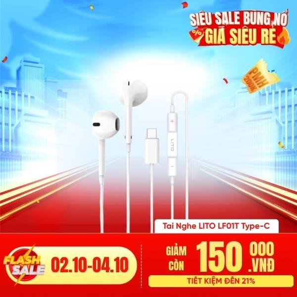 Tai Nghe Có Dây LITO LF01T Type-C Chính Hãng