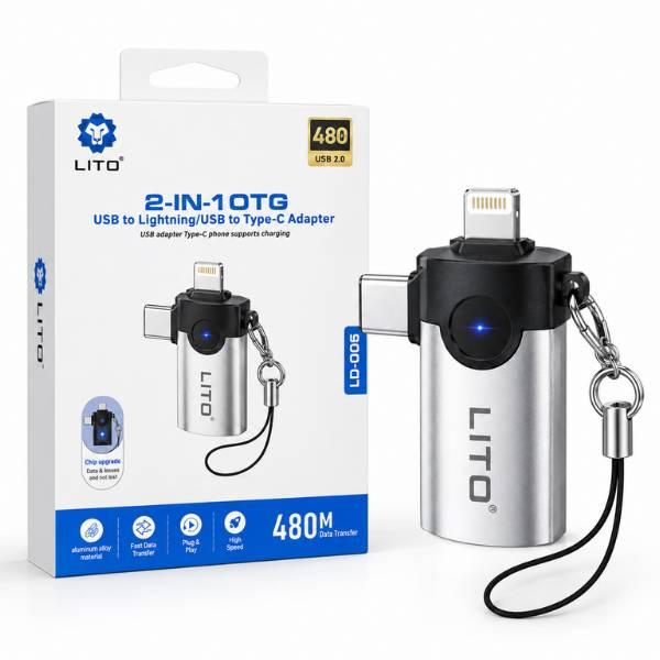 Hub chuyển đổi 2 in 1 Lito LD-O05 Chính Hãng